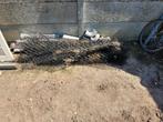 2 rollen gaas , zwart met plastic coating, Tuin en Terras, Ophalen, Gebruikt, Kunststof, Tuinhek