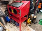Powerplus Straalcabine 220L, Ophalen, Gebruikt, 200 tot 400 liter/min, Mobiel