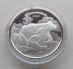 Zilveren 1 oz Montain Chicken 2022., Ophalen of Verzenden, Noord-Amerika, Losse munt, Zilver