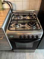 Gasfornuis met oven, Witgoed en Apparatuur, Fornuizen, Ophalen, Gebruikt, Vrijstaand, 45 tot 60 cm