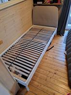 Ikea bed Duken 90x200 cm, 90 cm, Eenpersoons, Metaal, Wit