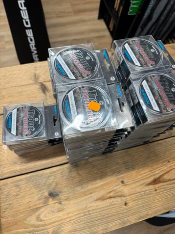 35 x 150m rol shimano trout nylon 16,5/00 en 2,85 kilo japan beschikbaar voor biedingen