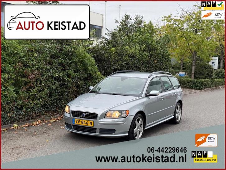 Volvo V50 2.4 140PK YOUNGTIMER AIRCO/CRUISE! LEES TEKST!, Auto's, Volvo, Bedrijf, Te koop, V50, ABS, Airbags, Airconditioning