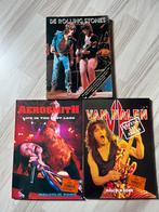 Rolling Stones, Aerosmith en van Halen, Boeken, Muziek, Ophalen of Verzenden