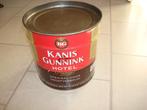 Blik Kannis en Gunnink koffie., Verzamelen, Blikken, Verzenden, Gebruikt, Koffie, Overige merken