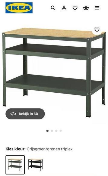 Gezocht! IKEA Bror werkbank beschikbaar voor biedingen