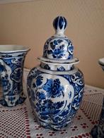 Antiek Delfts Blauw Kaststel - Porselein, Antiek en Kunst, Antiek | Keramiek en Aardewerk, Ophalen