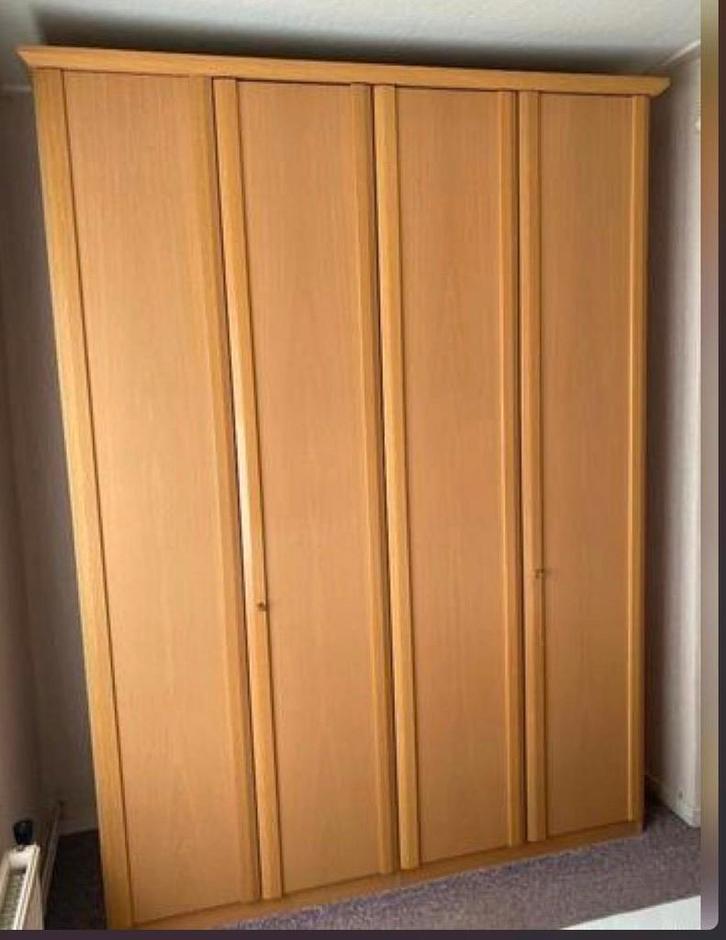 Kledingkast, Huis en Inrichting, Kasten | Kledingkasten, Gebruikt, 200 cm of meer, 150 tot 200 cm, 50 tot 75 cm, Met deur(en)