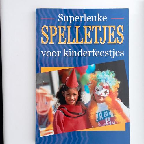 Superleuke Spelletjes voor kinderfeestjes  (nieuwstaat), Boeken, Psychologie, Zo goed als nieuw, Ophalen of Verzenden