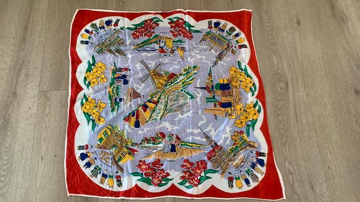 Retro Vintage Design Holland Hoofddoek Sjaal jaren 60, Verzamelen, Retro, Overige typen, Ophalen of Verzenden