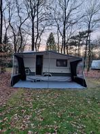 Chateau Calista 390 met luifel te koop!, Caravans en Kamperen, Chateau, Koelkast, Omvormbare zithoek, 750 - 1000 kg