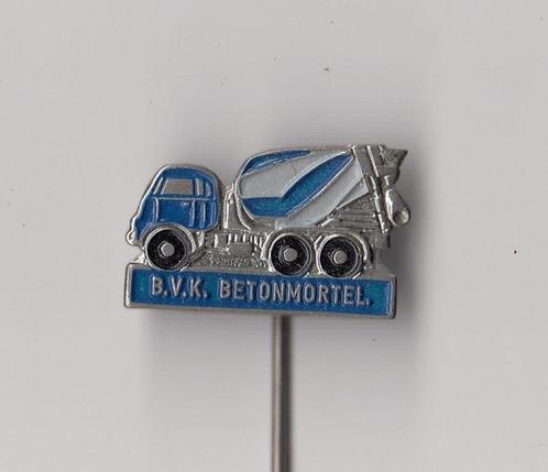 DAF Betonmixer Vrachtwagen speldje BVK Betonmortel, Verzamelen, Speldjes, Pins en Buttons, Gebruikt, Speldje of Pin, Overige onderwerpen