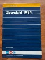 VAG Teiledienst Übersicht 1984 - Audi/VW, Ophalen of Verzenden, Gelezen, VAG Teiledienst