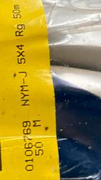 NYM-J 5x4, Ophalen of Verzenden, Zo goed als nieuw, Kabel of Snoer