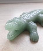 Mooie krokodil van aventurijn, Verzamelen, Ophalen of Verzenden