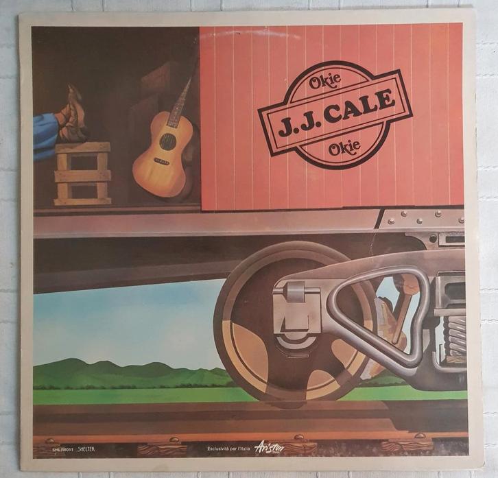 LP J.J. Cale - Okie - SHL 18011 - 1980, Cd's en Dvd's, Vinyl | Rock, Zo goed als nieuw, 12 inch, Verzenden