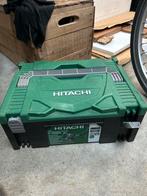 Hitachi G 18DBAL Accu Haakse Slijper koffer, Ophalen of Verzenden, Gebruikt