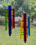 2 unieke glasobjecten, raamhangers. Glasfuse/glaskunst., Ophalen