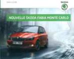 Skoda Monte Carlo range, Fabia brochure/auto folder '11 '15, Ophalen of Verzenden