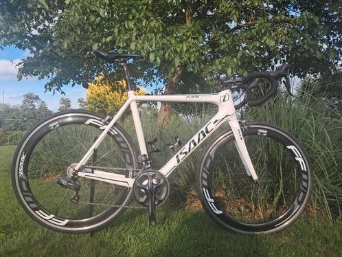 Isaac Proton | carbon racefiets | Ultegra DI2 | maat L, Fietsen en Brommers, Fietsen | Racefietsen, Zo goed als nieuw, Overige merken