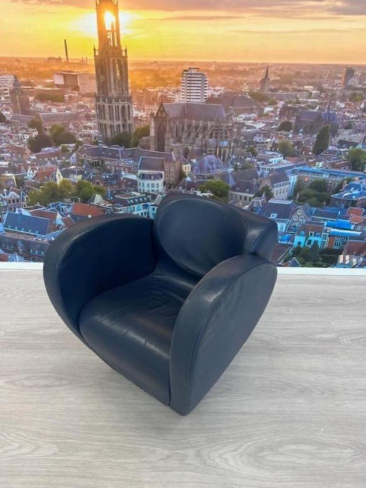 Design Fauteuils Blue Ten Chair by Ron Arad for Moroso,2 st, Huis en Inrichting, Fauteuils, Gebruikt, 75 tot 100 cm, Verzenden