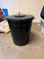 IKEA Knodd Emmer - Zwart, Huis en Inrichting, Ophalen, Gebruikt, Metaal, Minder dan 50 cm