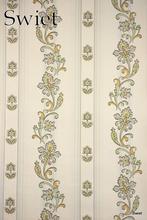 5094 Vintage retro oud barok bloemetjes behang behangpapier, Verzenden