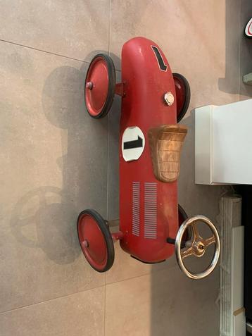 Vintage Loopauto - Rode Raceauto beschikbaar voor biedingen