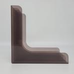 Records Holder Vinyl LP Record Stand Grijs / Aubergine 70's, Ophalen of Verzenden, Gebruikt, 12 inch