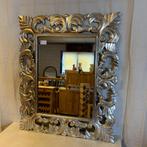 Barok Spiegel - houten lijst - zilver- 120 x 100cm-TTM Wonen, Antiek en Kunst, Antiek | Spiegels, 50 tot 100 cm, 100 tot 150 cm