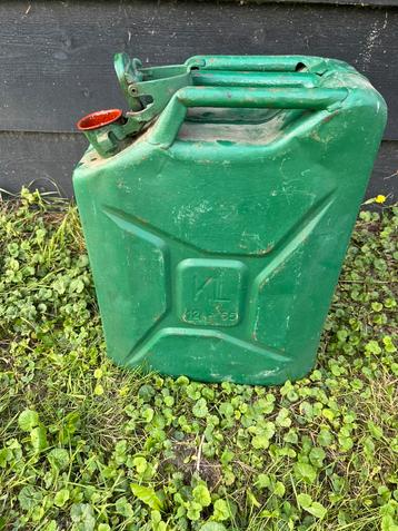Jerrycan koninklijke landmacht, 20 liter emaille beschikbaar voor biedingen
