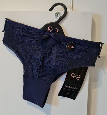 Valerie Brazilian Slip Blauw maat XS, XL en XXL (277) beschikbaar voor biedingen