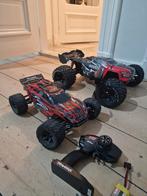 Traxxas Rustler 4x4 - RC Monster Truck, Hobby en Vrije tijd, Overige merken, Groter dan 1:32, Ophalen of Verzenden, Zo goed als nieuw