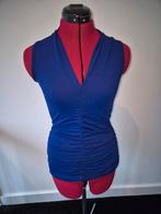 Cora Kemperman Top - Maat 34/36, Zonder mouw, Maat 34 (XS) of kleiner, Verzenden, Blauw