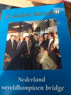 Gouden handen Nederland wereldkampioen bridge, Boeken, Hobby en Vrije tijd, Ophalen of Verzenden