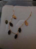 Ketting met oorbellen, Sieraden, Tassen en Uiterlijk, Ophalen of Verzenden, Nieuw, Goud, Overige materialen