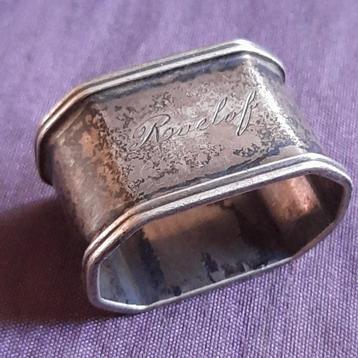 ZILVER: Servetring Roelof 1947 beschikbaar voor biedingen