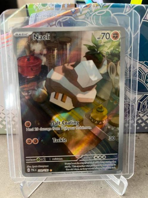 Pokemon Nacli 220/193 paldea evolved full art mint, Tickets en Kaartjes, Beurzen, Eén persoon
