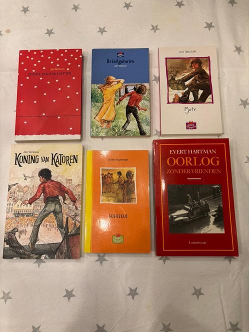 Jan terlouw en evert hartman softcover 6 boeken set!, Boeken, Kinderboeken | Jeugd | 10 tot 12 jaar, Zo goed als nieuw, Fictie