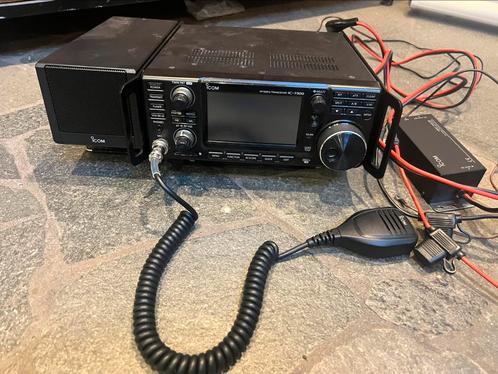 Icom 7300 met sp38 box complete set, Telecommunicatie, Zenders en Ontvangers, Zo goed als nieuw, Zender en Ontvanger, Ophalen of Verzenden