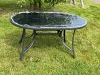 Ovale tuintafel 140 cm, Ophalen of Verzenden, Nieuw, Ovaal, Aluminium