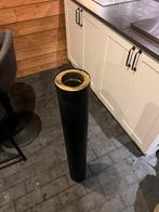 Dubbelwandige kachelpijp, Ophalen of Verzenden, Zo goed als nieuw, Hout, Houtkachel