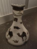 Waterpijp vaas met kameel decoratie, Ophalen of Verzenden