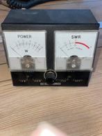 Power swr  meter, Telecommunicatie, Zenders en Ontvangers, Ophalen of Verzenden, Gebruikt, Zender