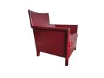 Fantastische Italiaans Luca Meda design Molteni & C fauteuil, Ophalen, Gebruikt, Minder dan 75 cm, Leer