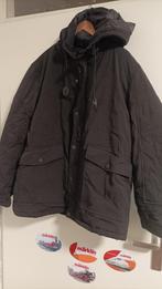 Unsigned lichtgewicht parka jack jas zwart / groen maat L, Kleding | Heren, Jassen | Winter, Maat 52/54 (L), Zwart, Nieuw, Ophalen of Verzenden