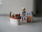 playmobil serveerster snackbar hotdog, Ophalen of Verzenden, Zo goed als nieuw