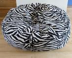 Zitzak zebra- en/of unieke krantenprint, Huis en Inrichting, Zitzakken, Ophalen, Gebruikt, Overige kleuren, Zitzak