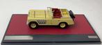 Matrix 1:43 Land Rover 109 Bell Aurens longnose open geel, Hobby en Vrije tijd, Modelauto's | 1:43, Overige merken, Matrix Scale Models