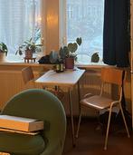 Formica tafel, Huis en Inrichting, Tafels | Eettafels, Ophalen, Gebruikt, 100 tot 150 cm, 50 tot 100 cm